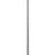 Cue 72 Inch Floor Lamp Globe Shade Nickel Metal Frame Round Base By Casagear Home BM309009