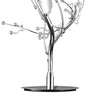 30 Inch Table Lamp, Tree Branch Modern Design, Accent Metal Chrome Base By Casagear Home