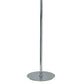 Sea 61 Inch Floor Lamp, Accent Twisted LED, Modern Style, Chrome Base By Casagear Home