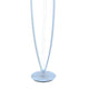 60 Inch Floor Lamp Modern Accent Round Base Sturdy Metal Body White By Casagear Home BM309034