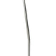 60 Inch Floor Lamp 3 Dome Glass Shades Accent Square Metal Base Nickel By Casagear Home BM309045