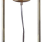 Jim 22 Inch Table Lamp, LED Light, Metal Body, Modern Globe Shade, Brass By Casagear Home