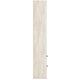 72 Inch Wood Pier 4 Adjustable Shelves Antique Style White Wood Finish By Casagear Home BM309308
