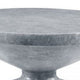 Lylie 30 Inch Side End Table Round Naturalistic Design Gray Cement By Casagear Home BM309461