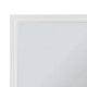 Umi 39 x 39 Dresser Mirror Molded Design Solid Wood White Square Frame By Casagear Home BM309548