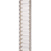 Lizy 24 Inch Table Lamp with Crystal LED Metal Frame Nickel Finish By Casagear Home BM309671