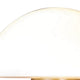 Lumina 15 Inch Table Lamp Antique Brass Metal Marble Dome Shape Gold By Casagear Home BM309679