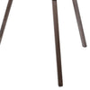 55 Inch Floor Lamp with Tripod Style Wood Frame, Spotlight, Brown and Black By Casagear Home
