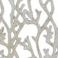 Spark 20 Inch Coral Table Top Decor, Coastal Design, Resin, Antique White By Casagear Home