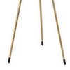 Zeri 59 Inch Floor Lamp, Modern Style Tripod Legs, Metal, Black and Gold By Casagear Home