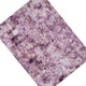 Ica 5 x 7 Area Rug Non Slip Canvas Backing Tie Dye Polyester Purple By Casagear Home BM311085