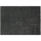 Dufu 8 x 10 Area Rug, Large, Hard Latex Backing, Polyester, Dark Gray By Casagear Home