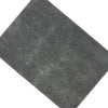 Dufu 8 x 10 Area Rug, Large, Hard Latex Backing, Polyester, Smoke Gray By Casagear Home