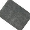 Dufu 5 x 7 Area Rug, Medium, Hard Latex Backing, Polyester, Smoke Gray By Casagear Home