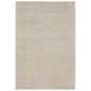 Shey 5 x 8 Area Rug, Medium, Hand Loomed Wool, No Backing, Silver Finish By Casagear Home