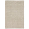 Shey 5 x 8 Area Rug, Medium, Hand Loomed Wool, No Backing, Silver Finish By Casagear Home