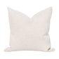 Pillows Set of 2, Sleek Edge, Down Feather Fill, Stain Resistant, White By Casagear Home