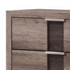 Rangley 47 Inch Tall Dresser Chest, Wood, 5 Drawers, Metal Handles, Brown By Casagear Home
