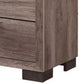 Rangley 47 Inch Tall Dresser Chest, Wood, 5 Drawers, Metal Handles, Brown By Casagear Home