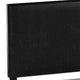 Shirin Twin Size Bed Wood Nailhead Trim Upholstered Headboard Black By Casagear Home BM311845