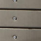Seth 50 Inch Tall Dresser Chest, 5 Drawers, Solid Wood, Gray Faux Leather By Casagear Home