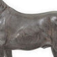 Fenny 16 Inch Standing Horse Statuette, Tabletop Figurine, Gray Resin By Casagear Home