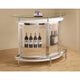 Bar Unit | Contemporary | White | Clear Acrylic Front