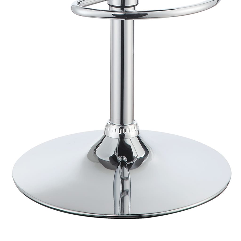 Classy Backless Adjustable Height Bar Stool White By Coaster CCA-102550