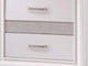 Wooden Nightstand with Hidden Jewelry Tray White CCA-205112