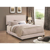 Twin Bed | Modern Panel Style | Ivory Finish