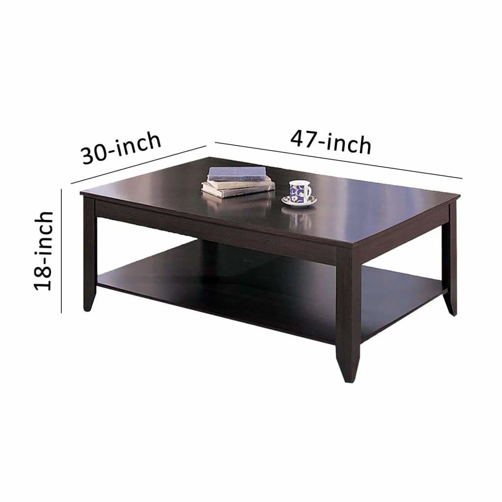 Amazingly Designed 3 Piece occasional table set Brown CCA-700285