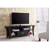 Attractive Transitional Style TV Console, Brown