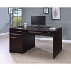 Computer Desk | Contemporary Connect IT | Brown Finish