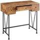 Chic Atelier Writing Desk-3 Drawer Antique Brown CCA-801541