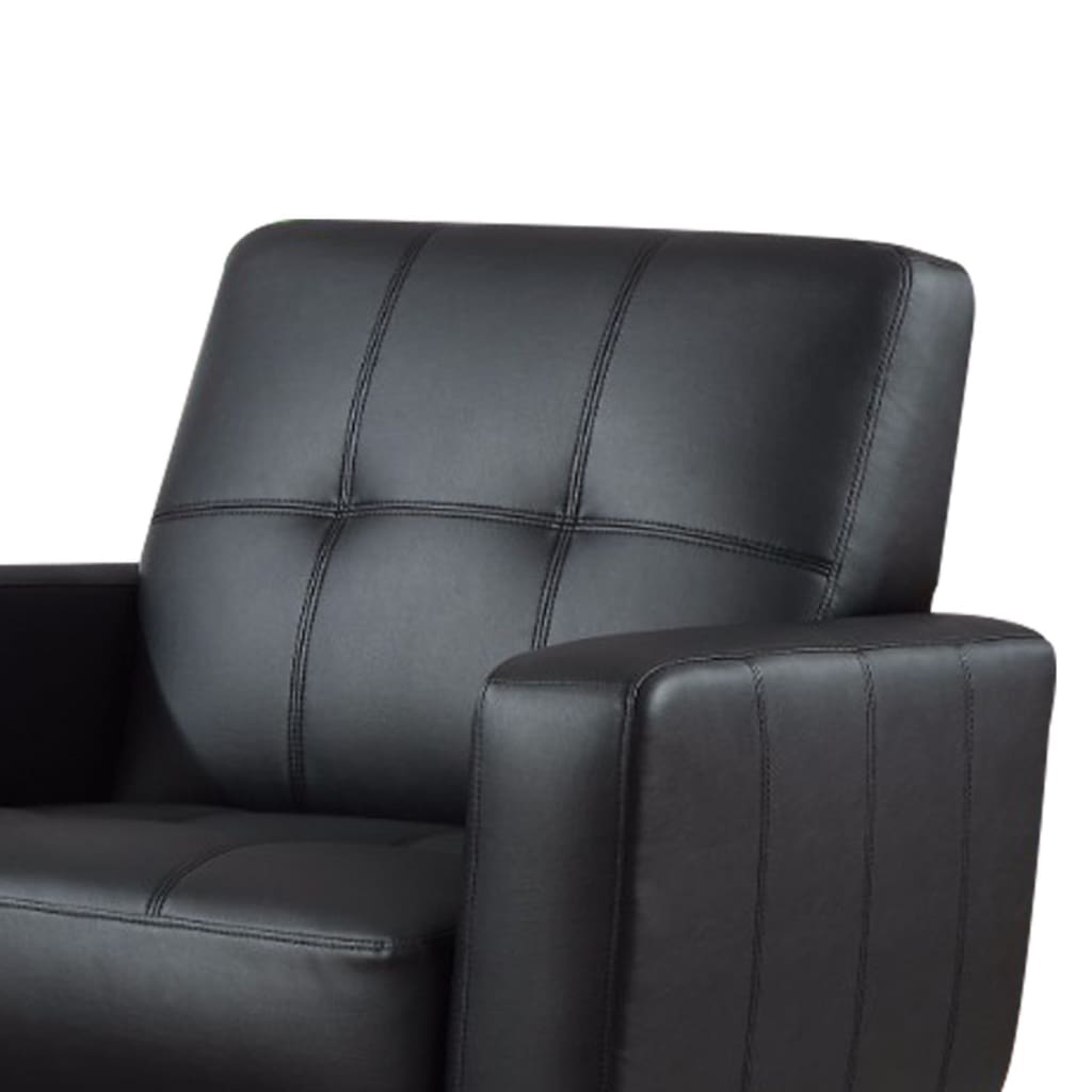 High-toned Accent Chair Black CCA-900204