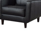 High-toned Accent Chair Black CCA-900204