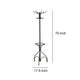 Metal Coat Rack With Umbrella Stand Black By Coaster CCA-900821