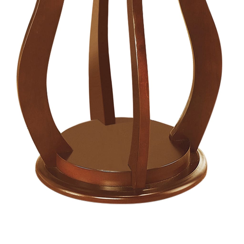 Transitional Wooden Plant Stand With Faux Marble Top Brown By Coaster CCA-900926