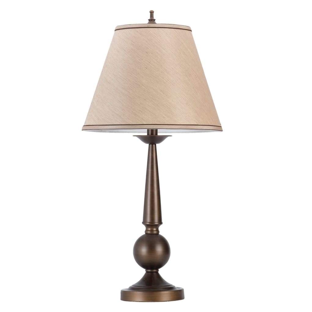 Immaculate Traditional Table Lamp, Bronze Set of 2