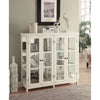 Display Cabinet | Transitional Wood Style | White Finish