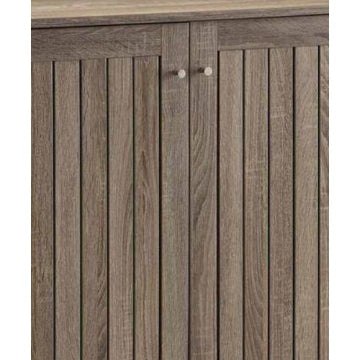 Sophisticated Wooden Shoe Cabinet Gray By Coaster CCA-950551