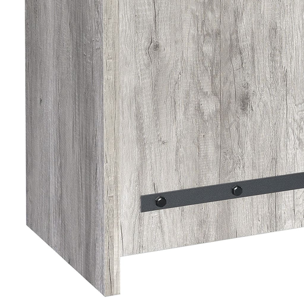 Spacious Wooden Accent Cabinet Gray By Coaster CCA-950785