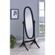 Cheval Mirror | Oval Shape | Aesthetic Black Finish