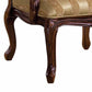 Burnaby Traditional Occasional Chair Antique Oak FOA-CM-AC6100