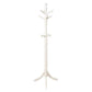 Prismo Transitional Style Coatrack, White By Casagear Home