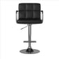 Corfu Contemporary Bar Chair With Arm Black By Casagear Home FOA-CM-BR6917BK