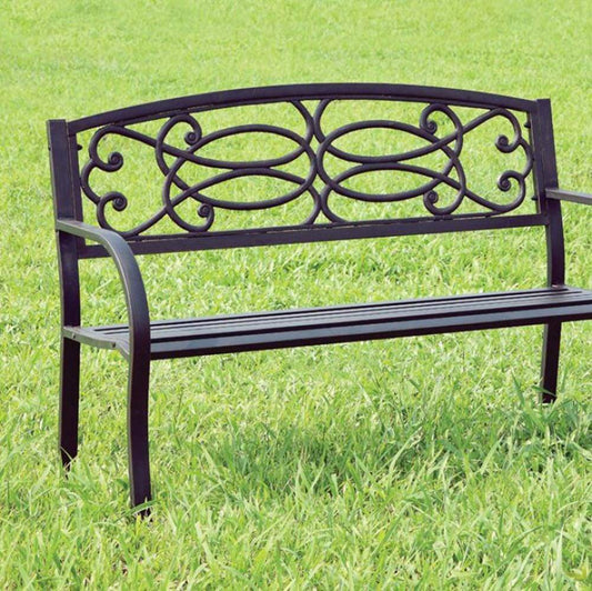 Potter Armrests Patio Bench By Casagear Home
