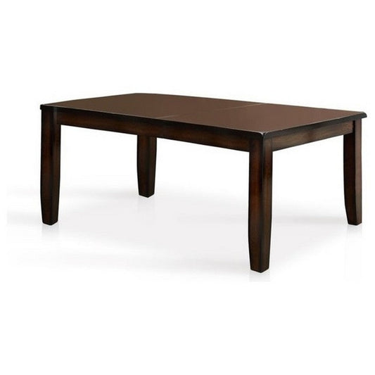 Dickinson I Transitional Style Dining Table, Dark Cherry Finish By Casagear Home