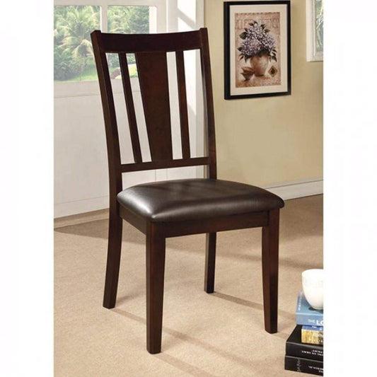 Bridgette I Solid Wood Side Chair, Set Of 2 By Casagear Home