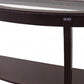 Finley Contemporary Style Semi-Oval Table By Casagear Home FOA-CM4488SO